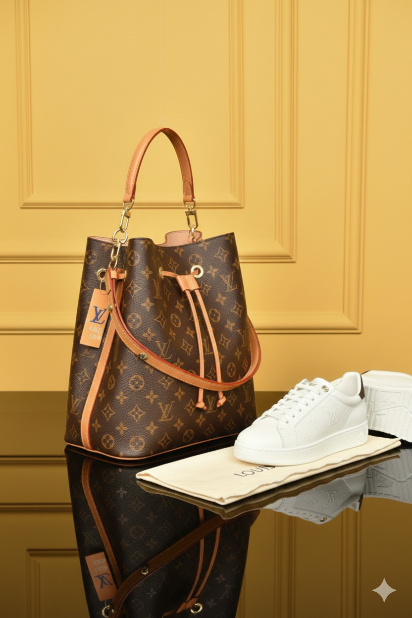 Bag and Sneakers