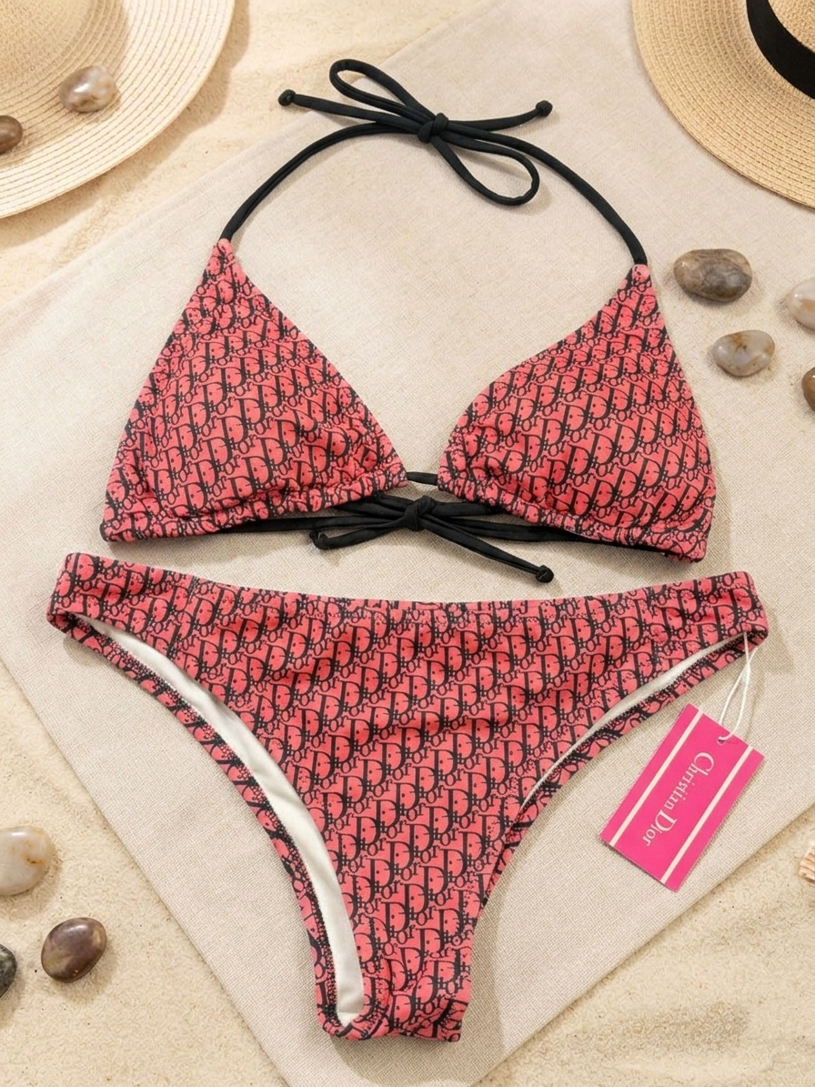 CD – Bikini mit schrägem Muster