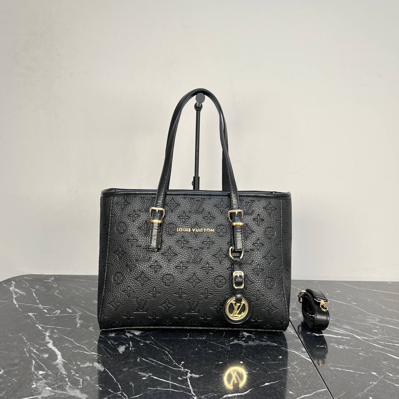 Oma-Schultertasche mit Reißverschluss