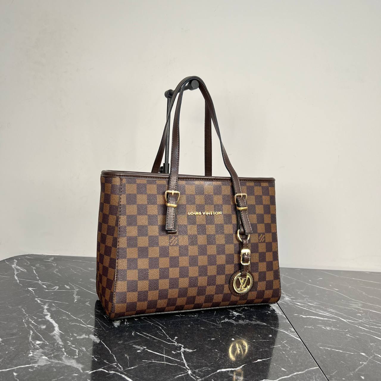 Oma-Schultertasche mit Reißverschluss