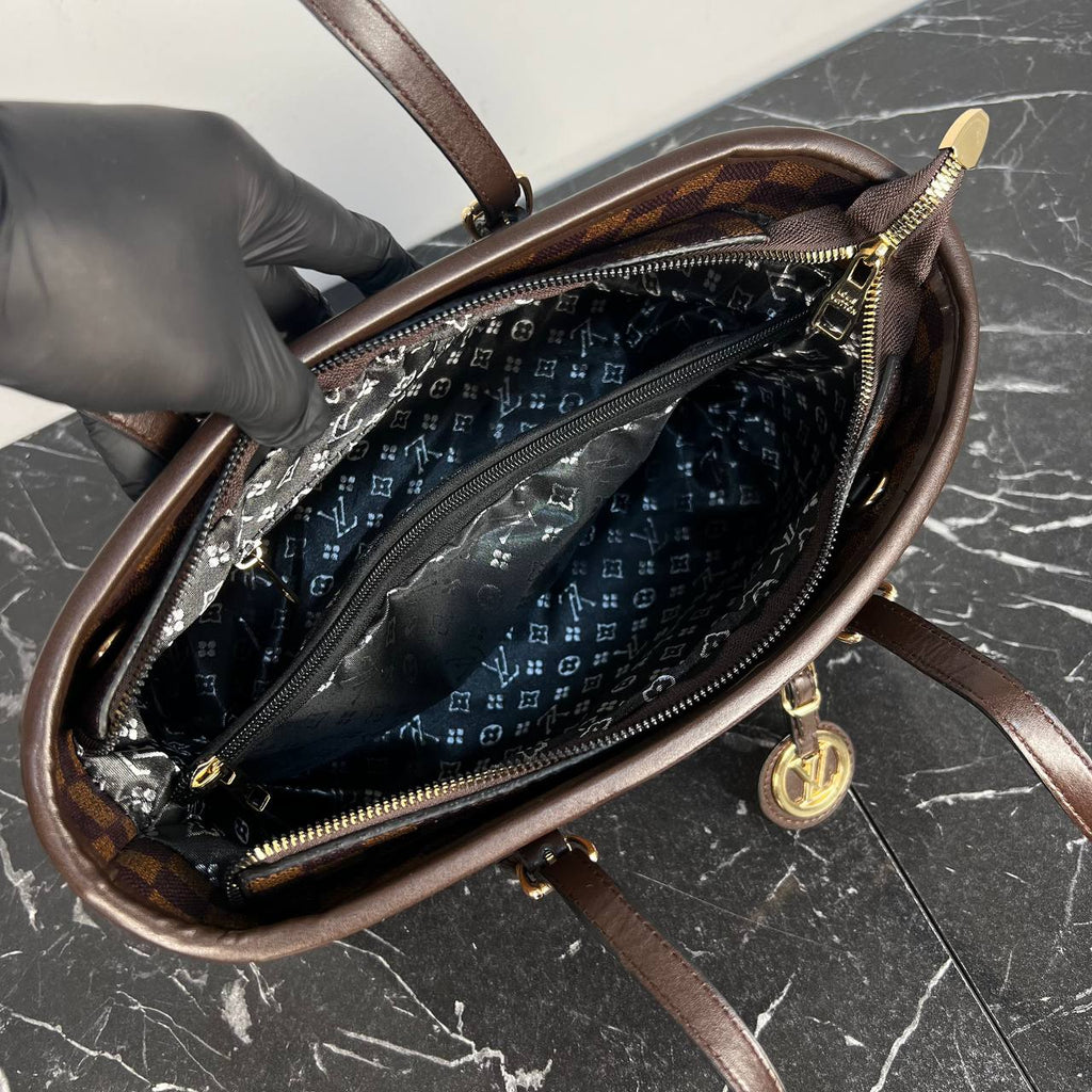Oma-Schultertasche mit Reißverschluss