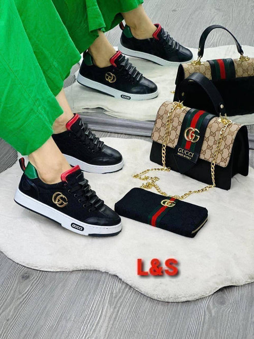 Bag and Shoes and Wallet