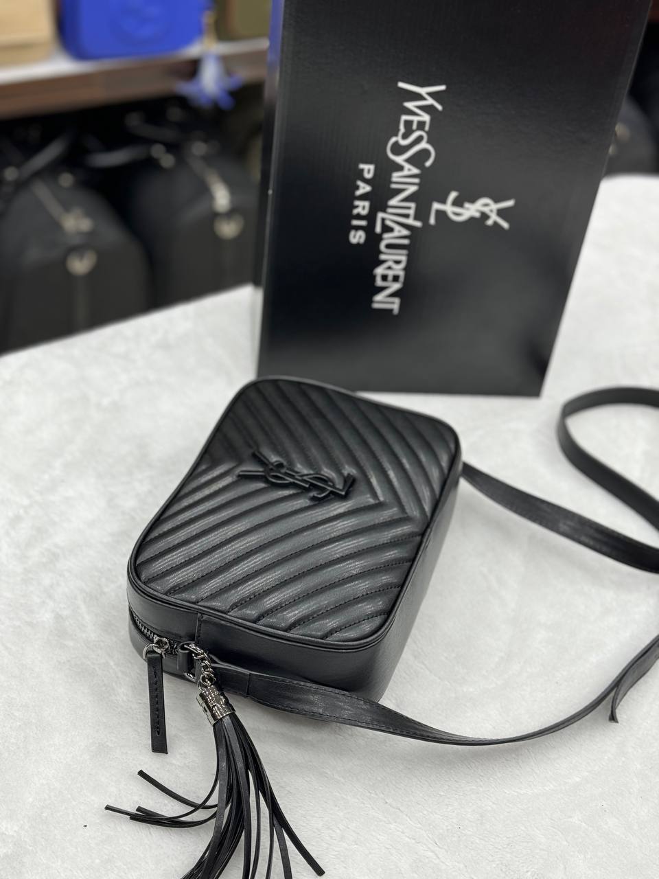 Lou Camera Bag (Silver)