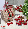 Bag, shoes and Wallet